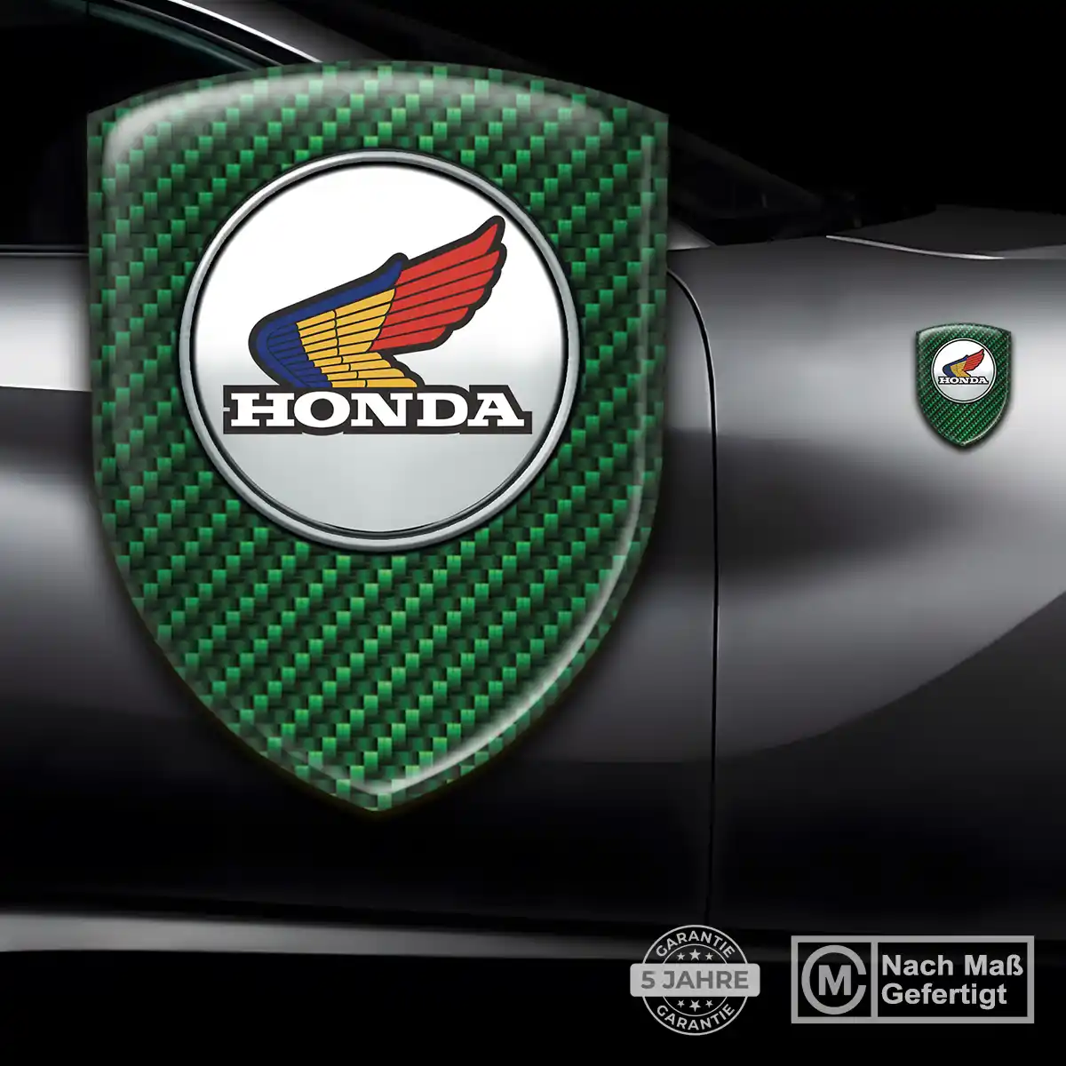 Honda Aufkleber Embleme Silikon Markenedition