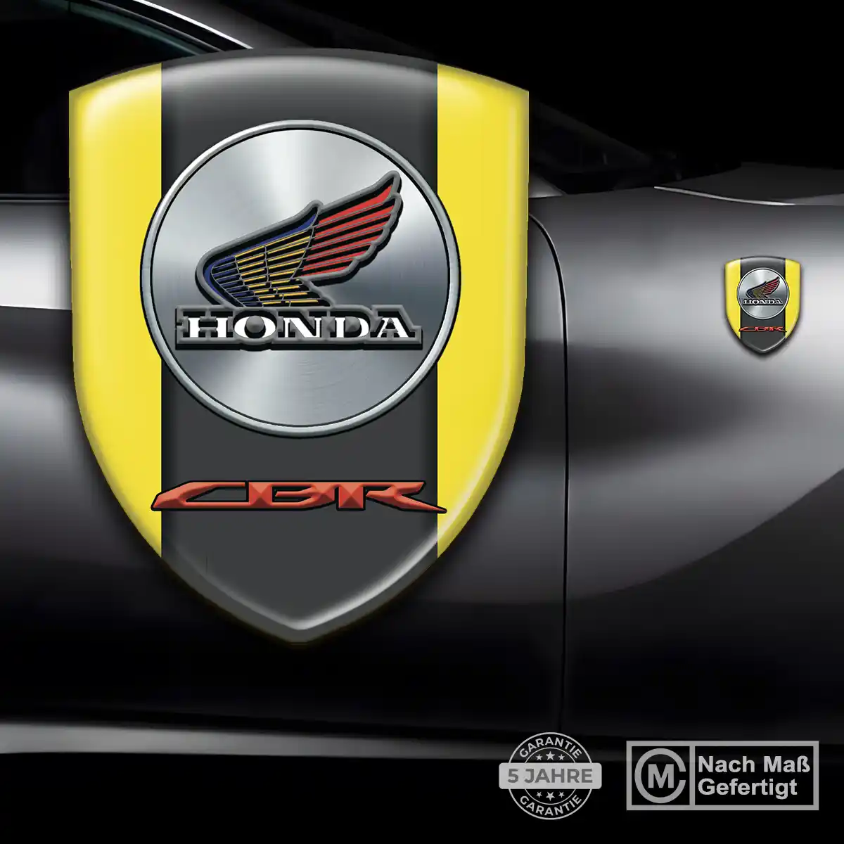 Honda Aufkleber Embleme Silikon Stilvolles Design
