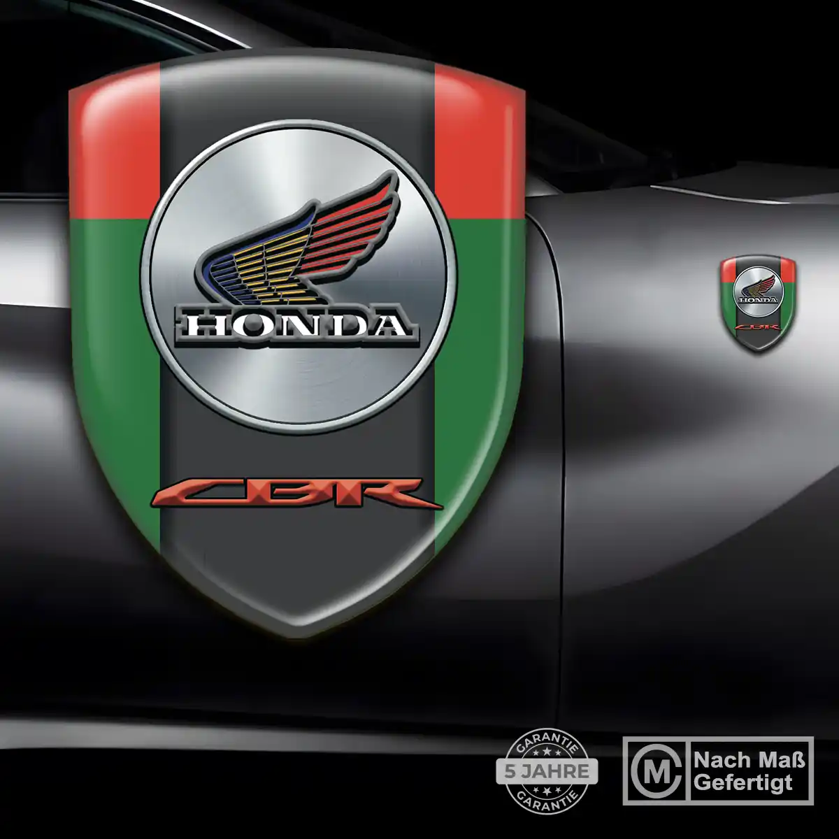 Honda Aufkleber Embleme Silikon Tuningfahrzeug