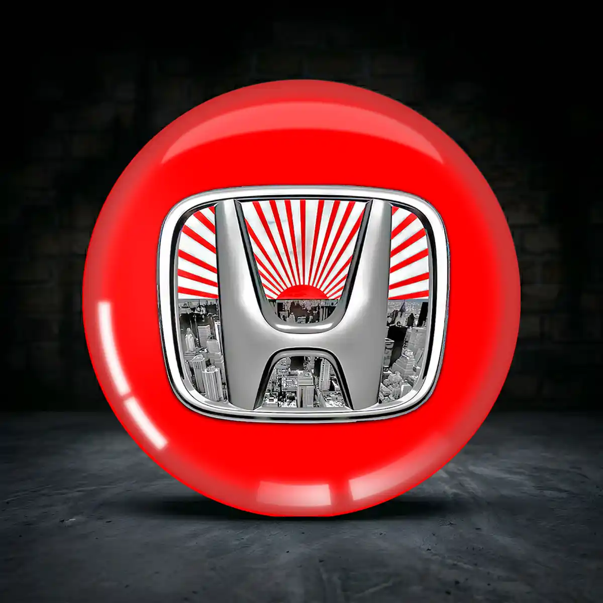 Honda Aufkleber Felgenemblem Silikon Hohe Qualität