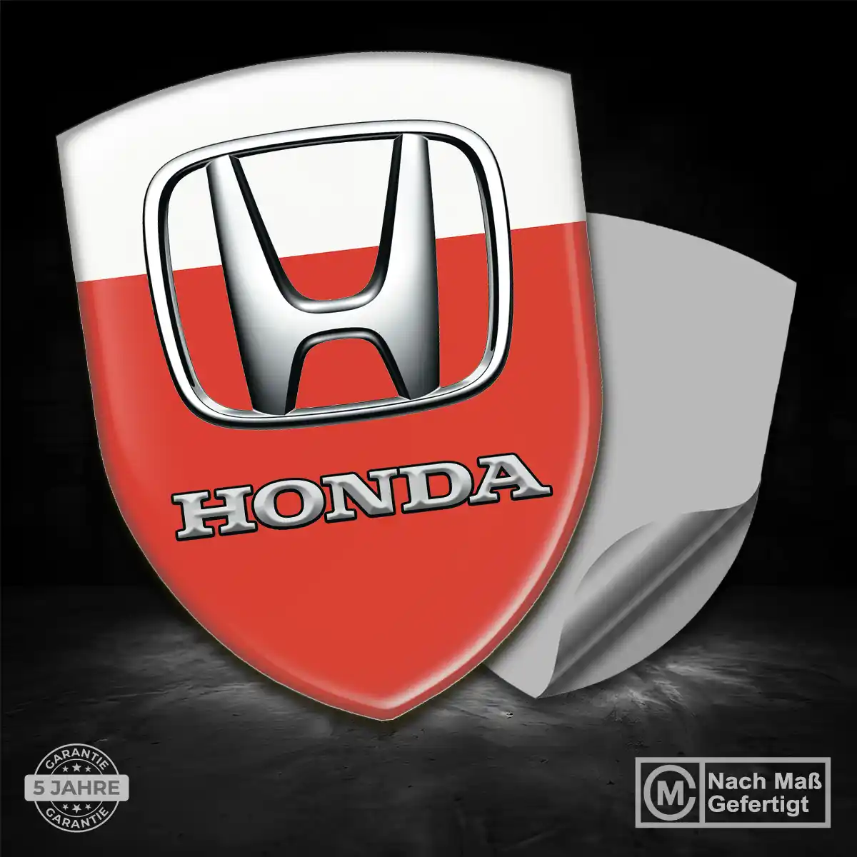 Honda Aufkleber Hochwertiges Harz