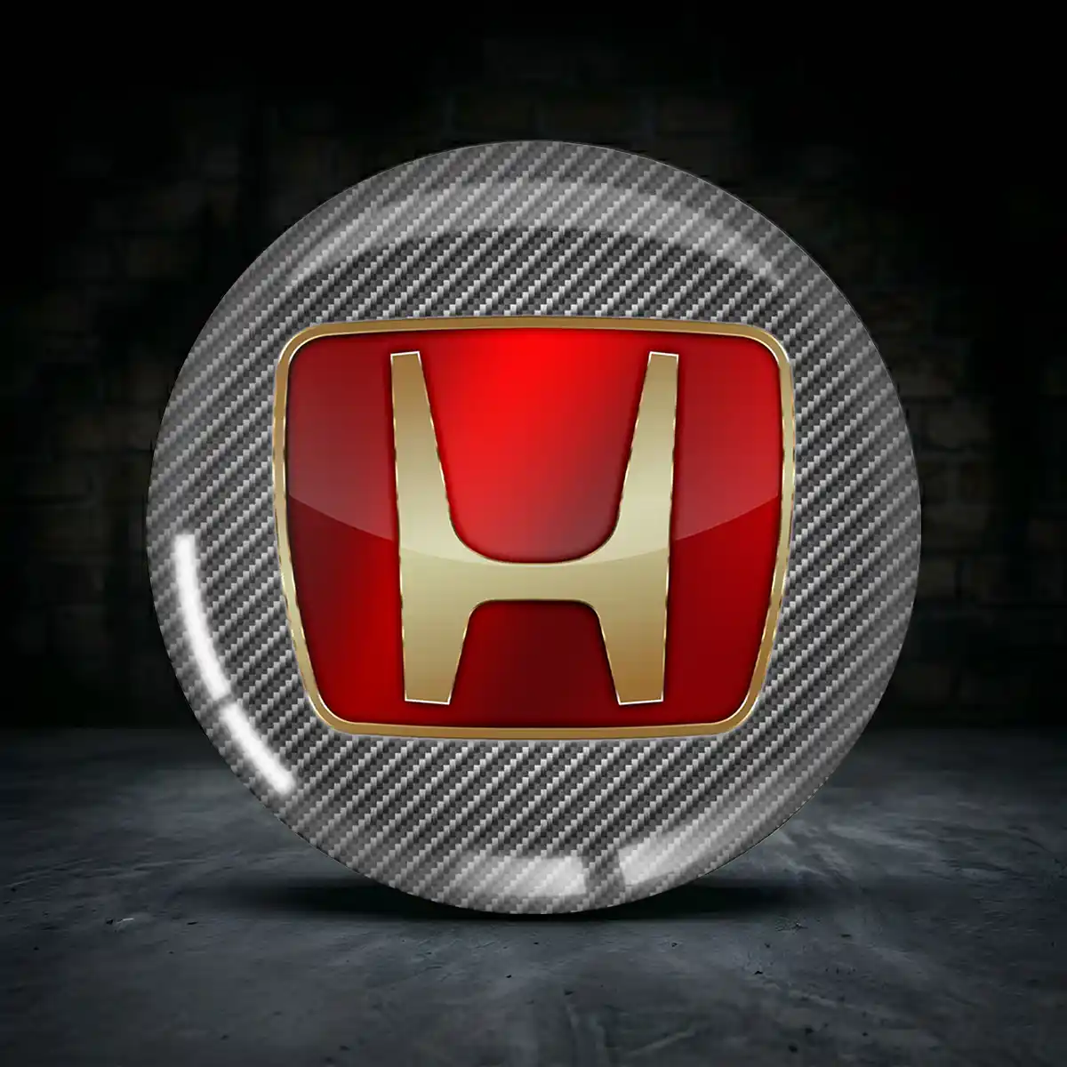 Honda Aufkleber Nabendeckel Hohe Qualität