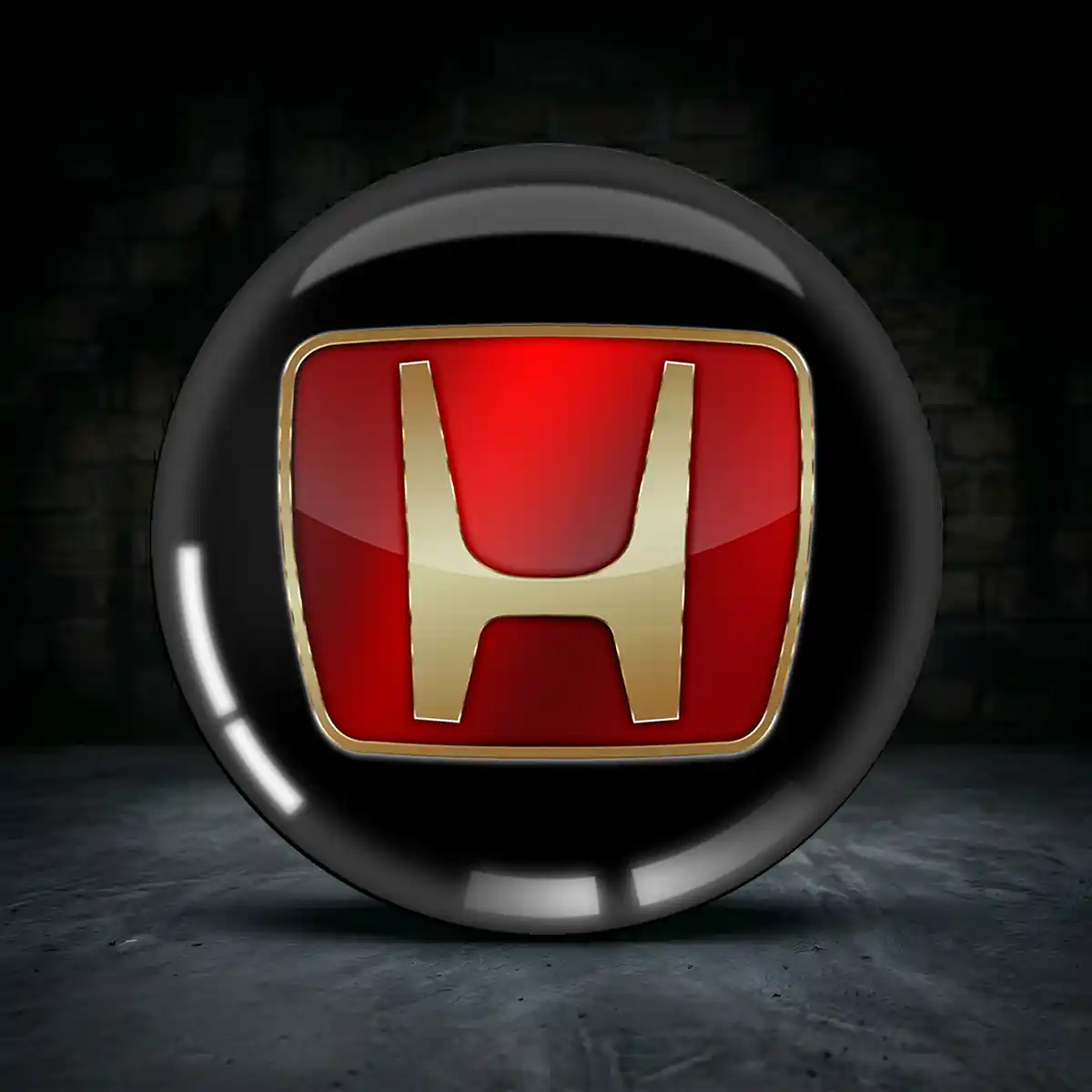 Honda Aufkleber Radmitte Hohe Qualität