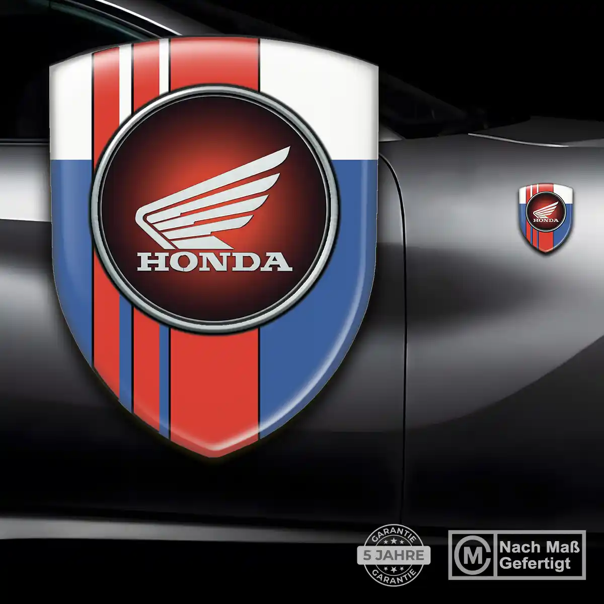 Honda Aufkleber Silikon Embleme Auto Edles Design
