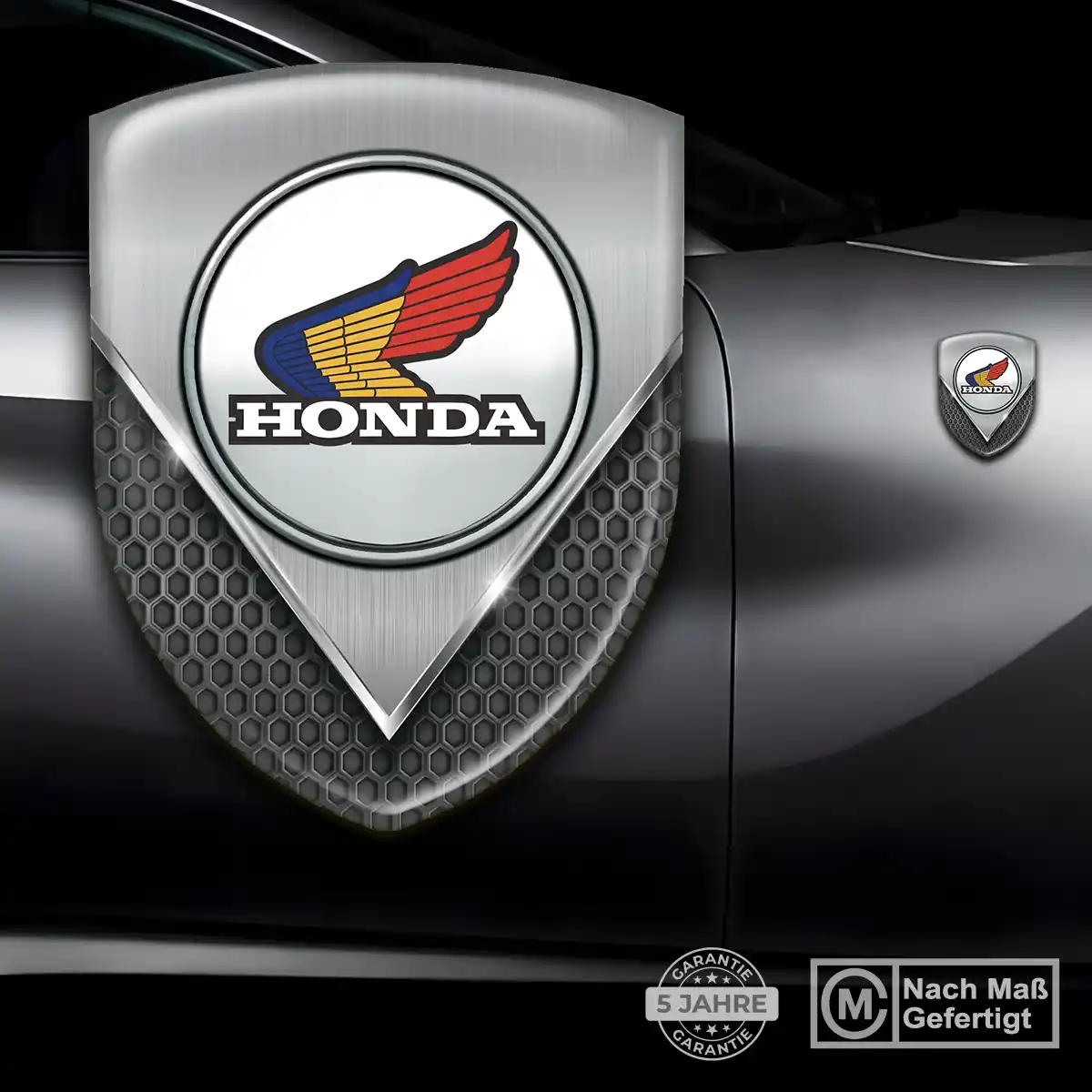 Honda Aufkleber Silikon Embleme Auto Hohe Qualität