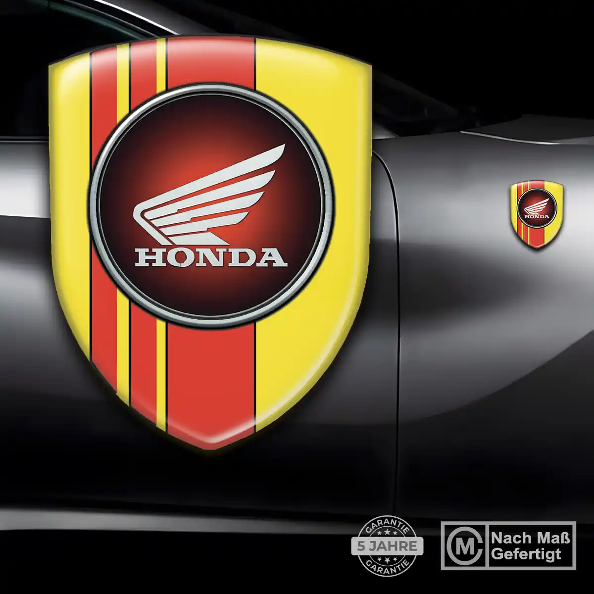 Honda Aufkleber Silikon Embleme Edles Design