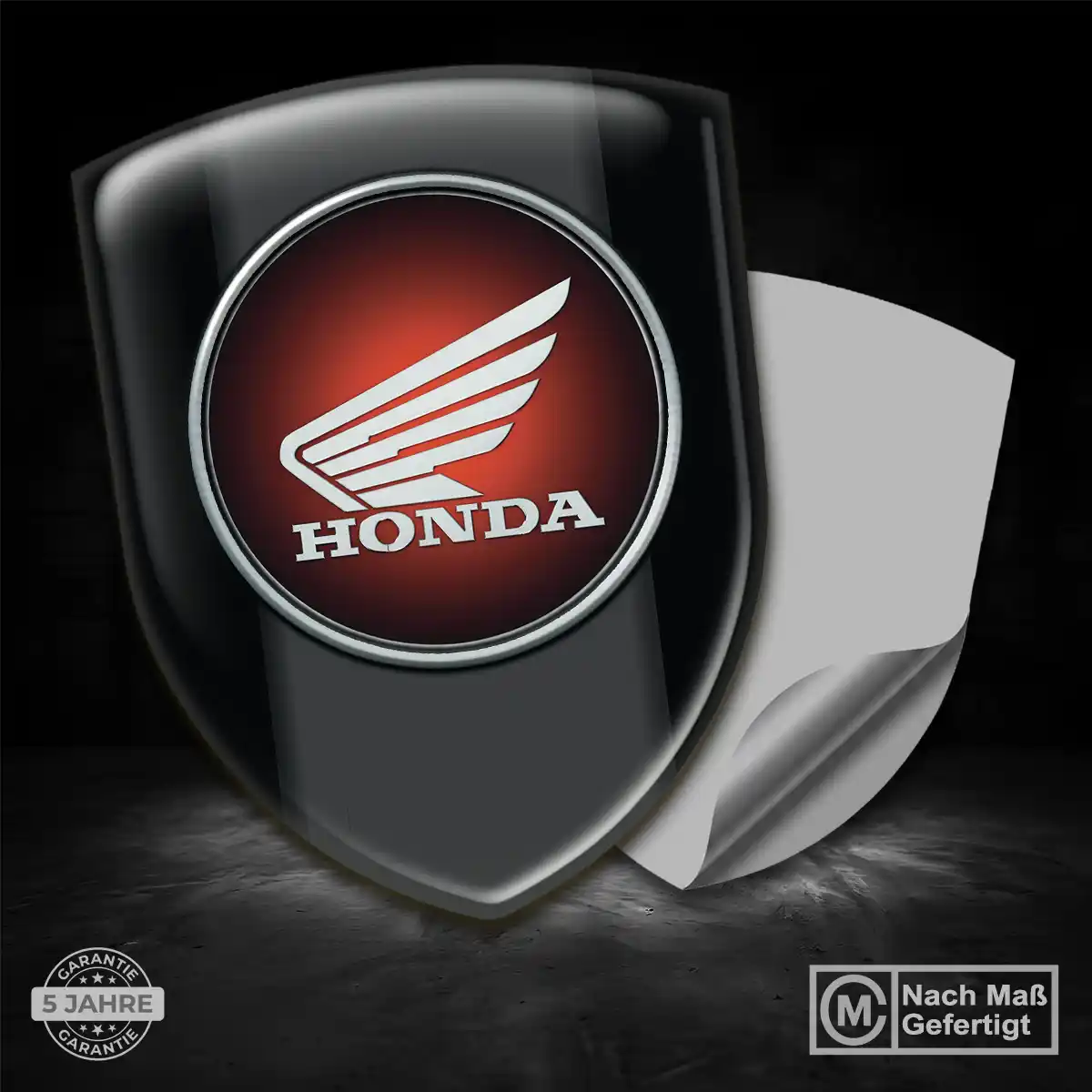 Honda Aufkleber Silikon Embleme Limitierte Auflage