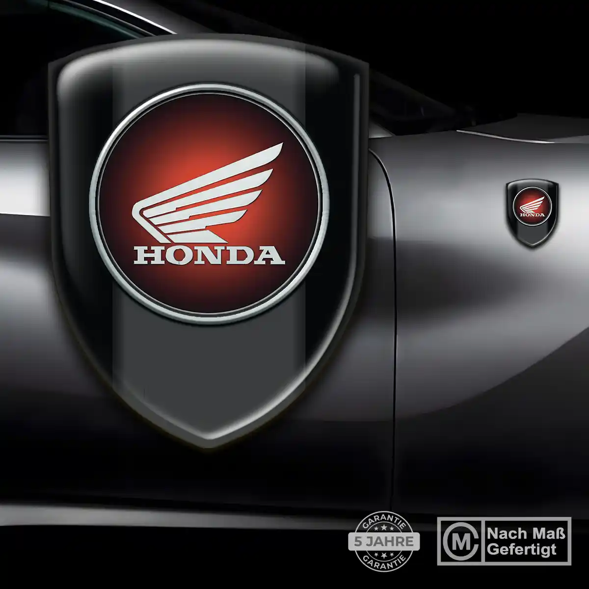 Honda Aufkleber Silikon Embleme Limitierte Auflage