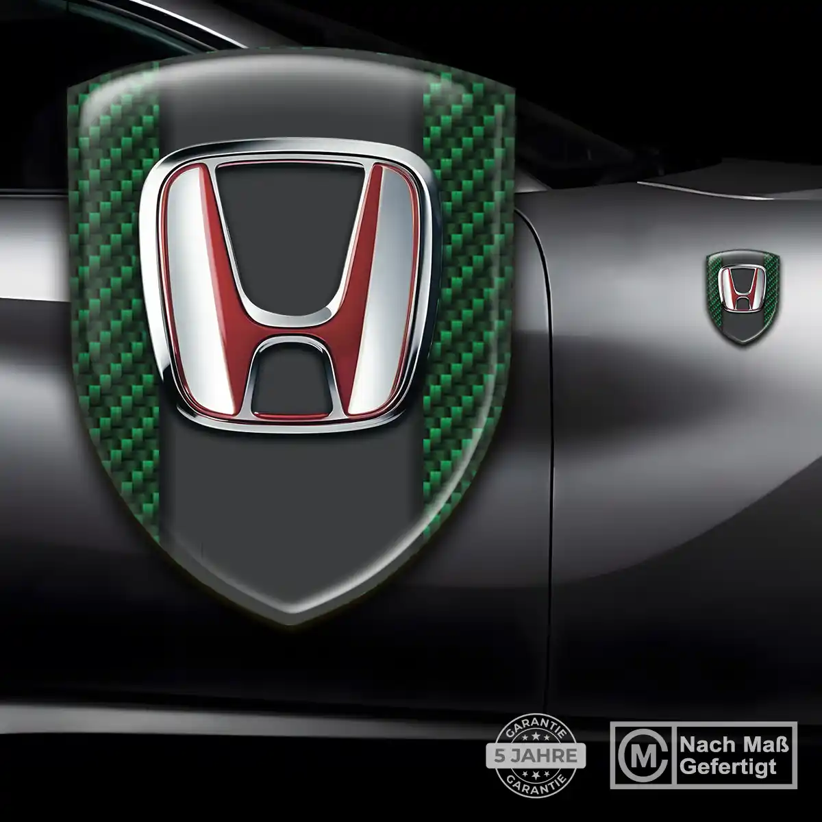 Honda Aufkleber Silikon Embleme Tuningfahrzeug