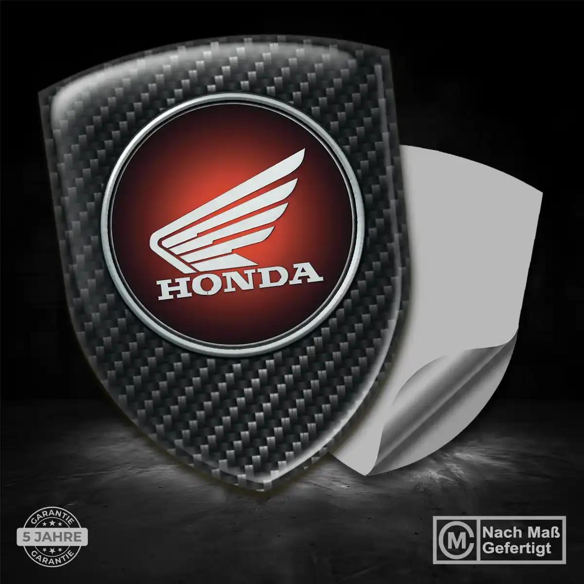 Honda Aufkleber Wappen Anspruchsvolles Design