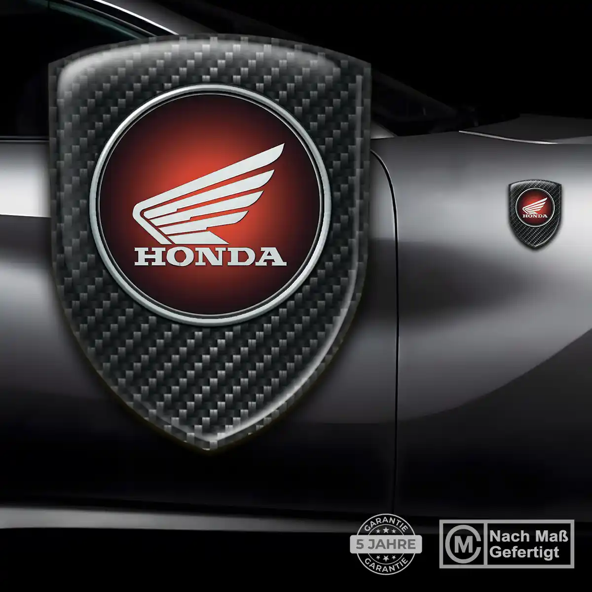 Honda Aufkleber Wappen Anspruchsvolles Design