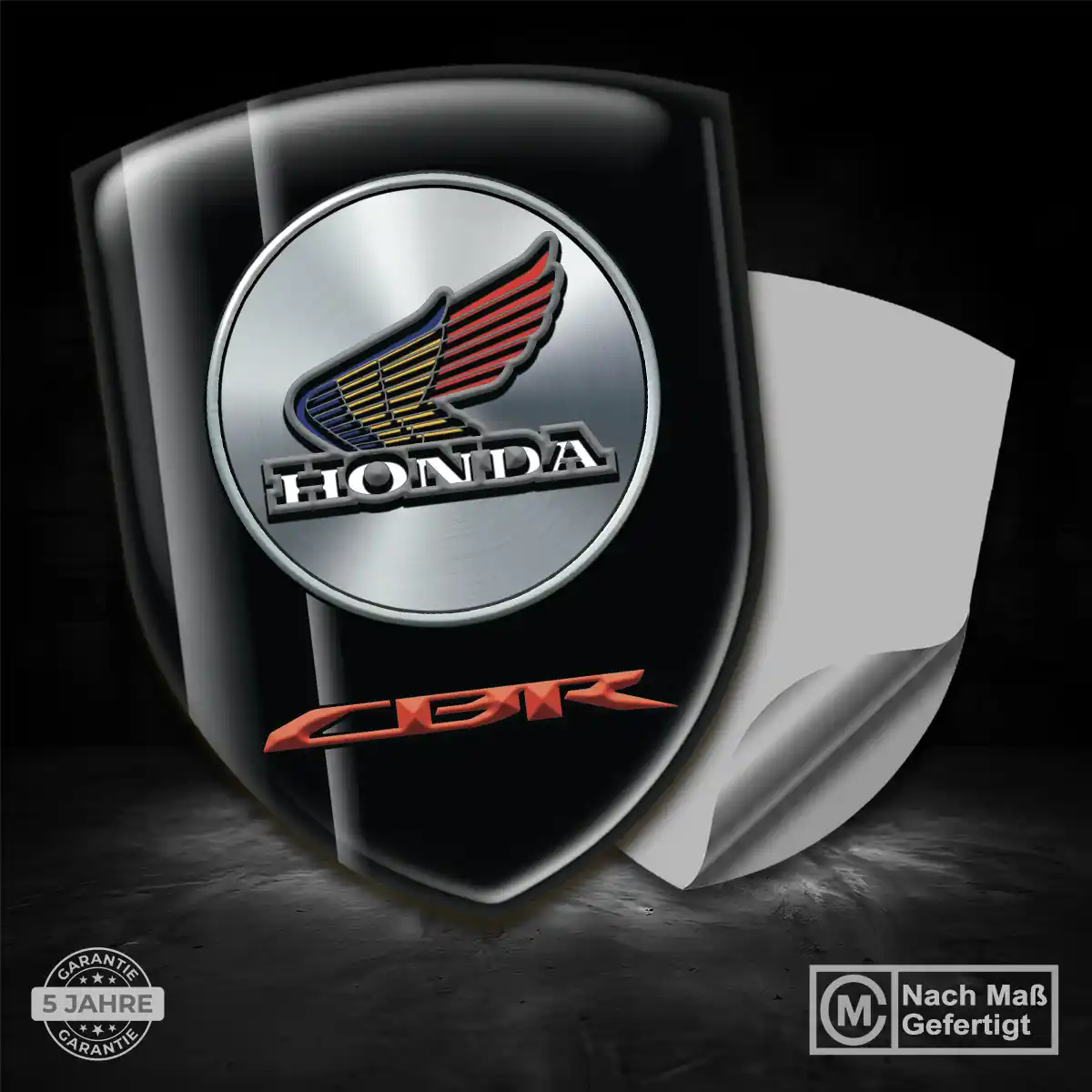 Honda Aufkleber Wappen Auto Edles Design