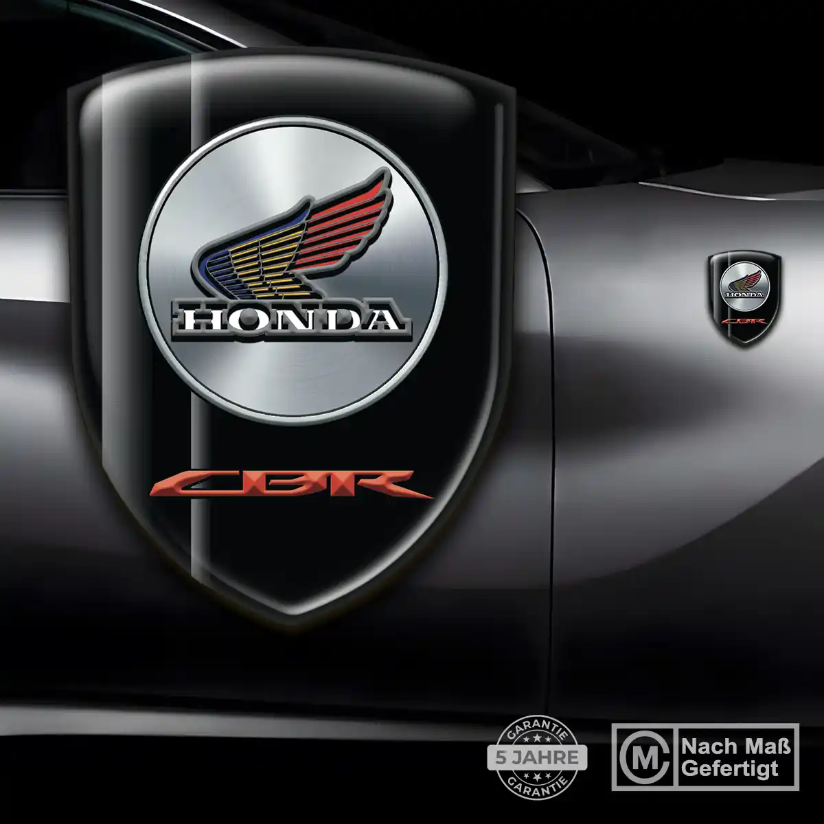 Honda Aufkleber Wappen Auto Edles Design