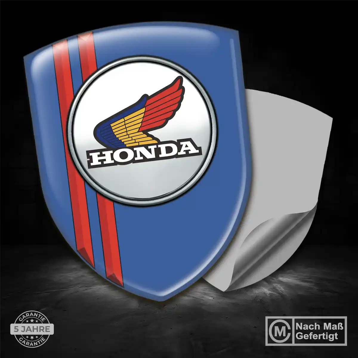 Honda Aufkleber Wappen Auto Elegantes Design