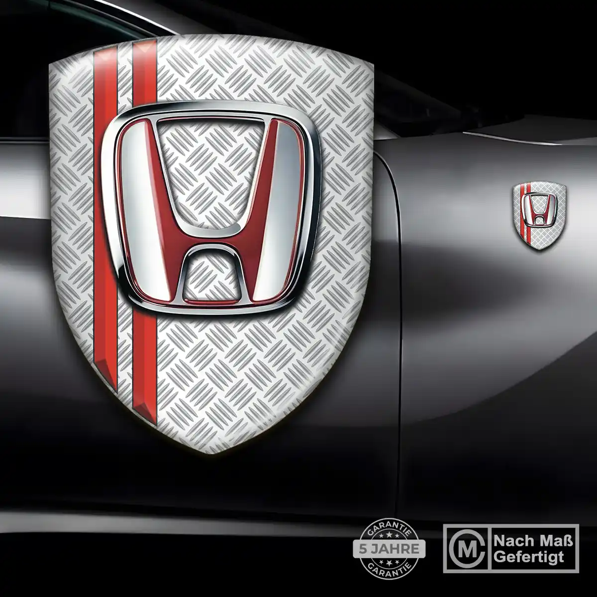 Honda Aufkleber Wappen Auto Markenedition