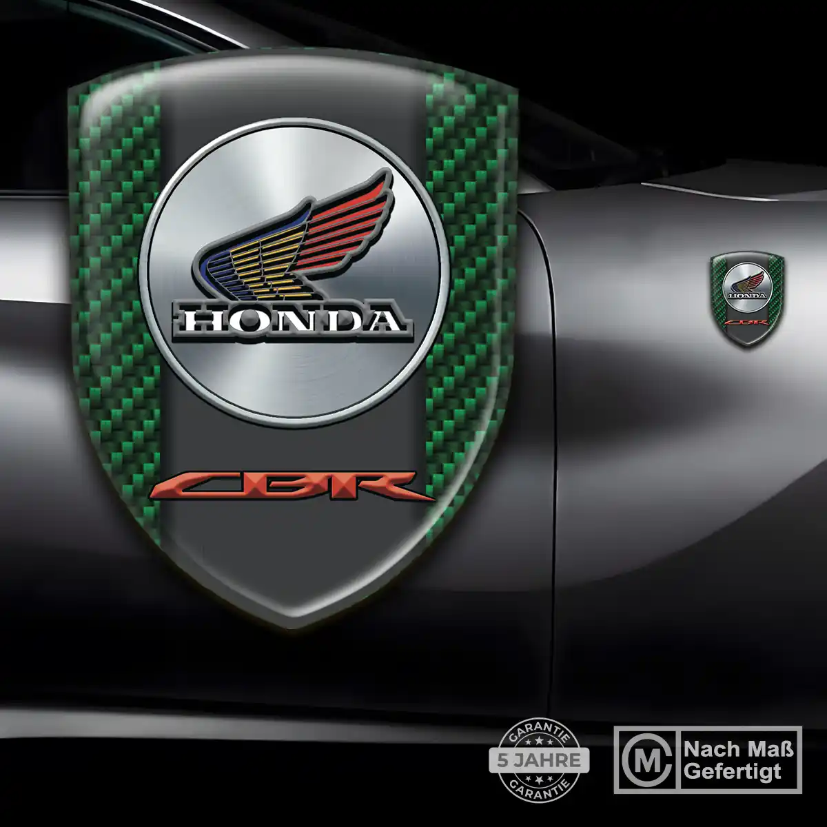 Honda Aufkleber Wappen Auto Premium-Edition