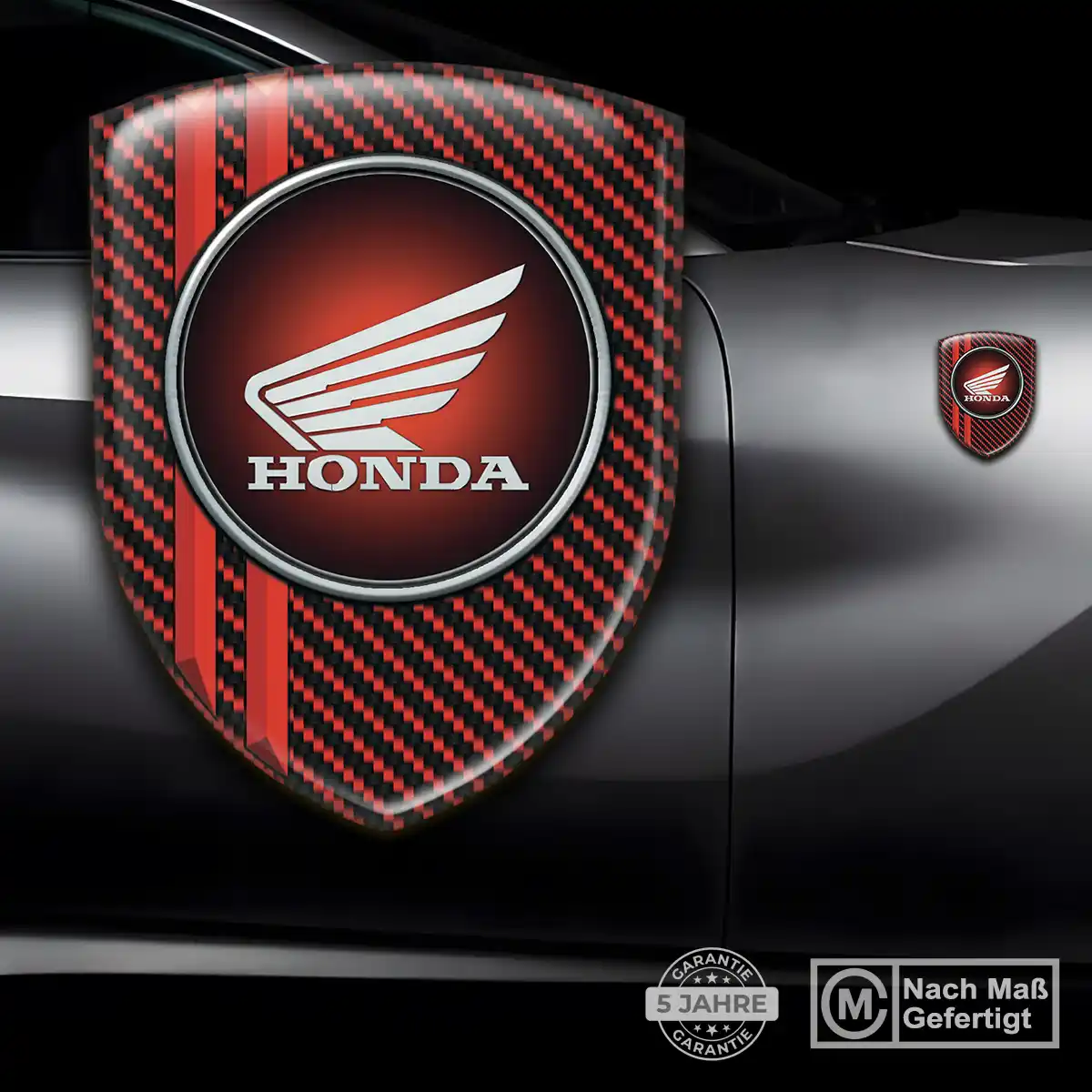Honda Aufkleber Wappen Auto Tuningfahrzeug