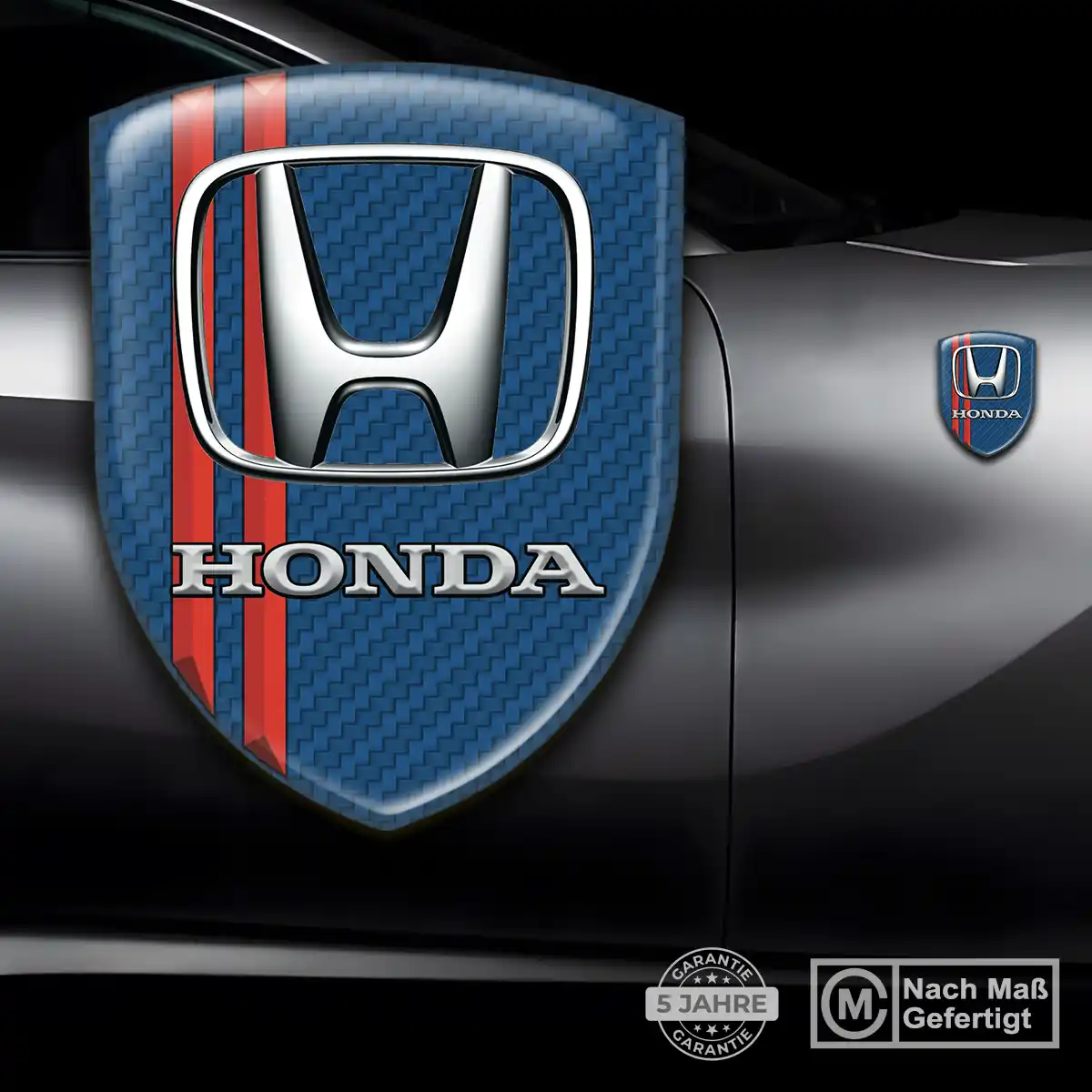 Honda Aufkleber Wappen Edles Design