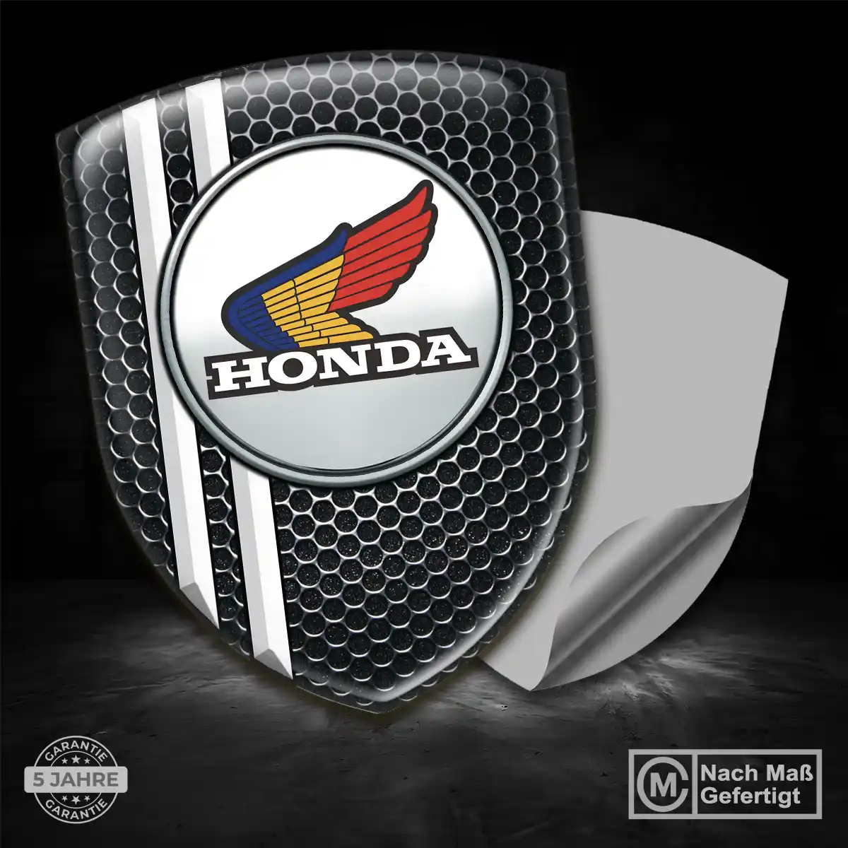 Honda Aufkleber Wappen Elegantes Design