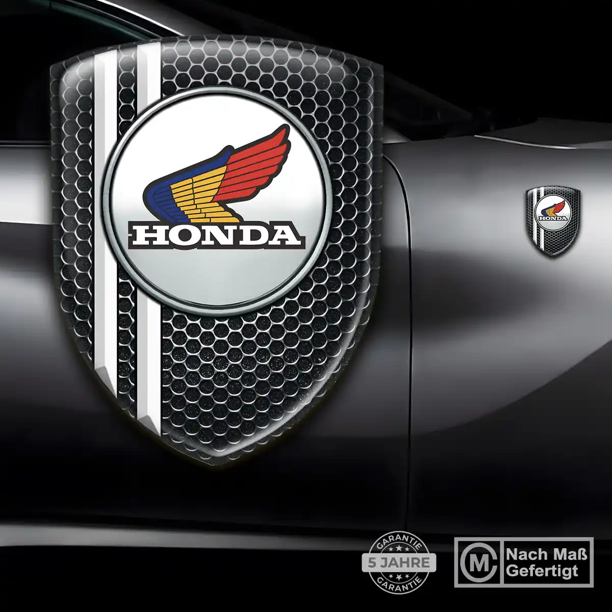 Honda Aufkleber Wappen Elegantes Design