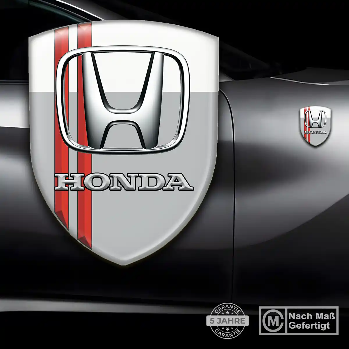 Honda Aufkleber Wappen Emblem Auto Edles Design