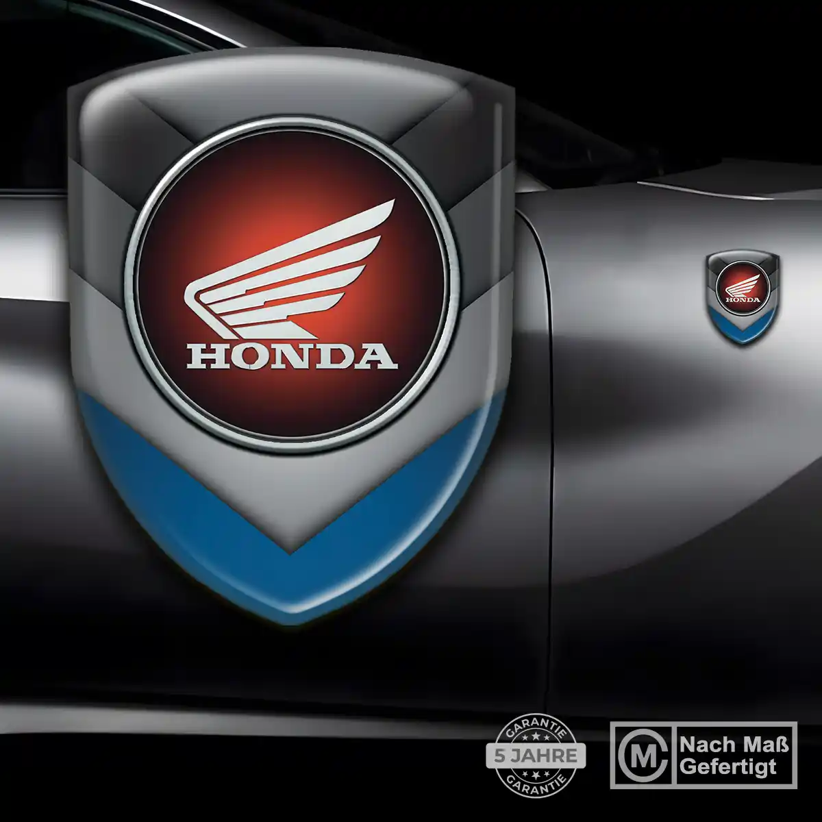 Honda Aufkleber Wappen Emblem Auto Exterieurdesign