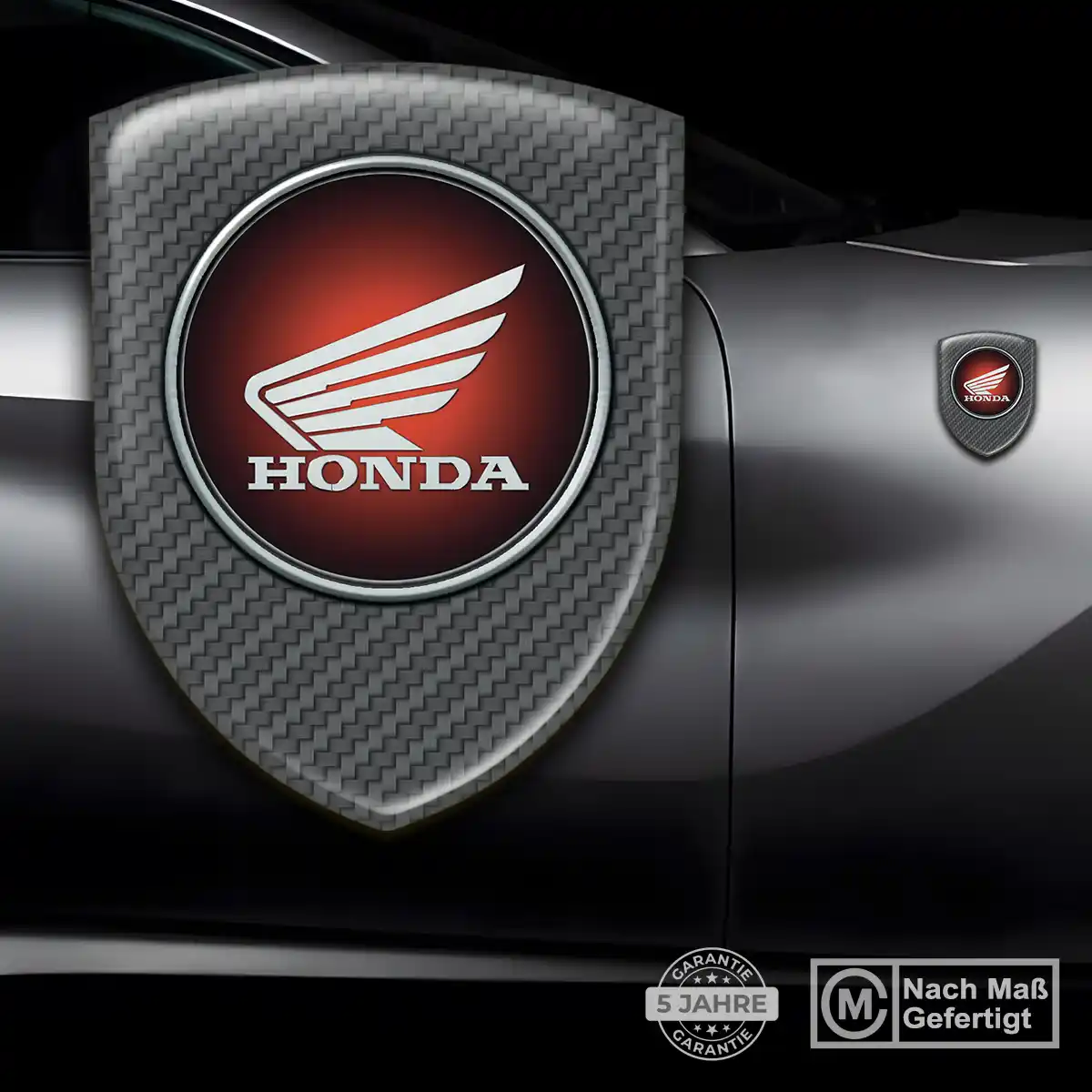 Honda Aufkleber Wappen Emblem Auto Interieurdesign