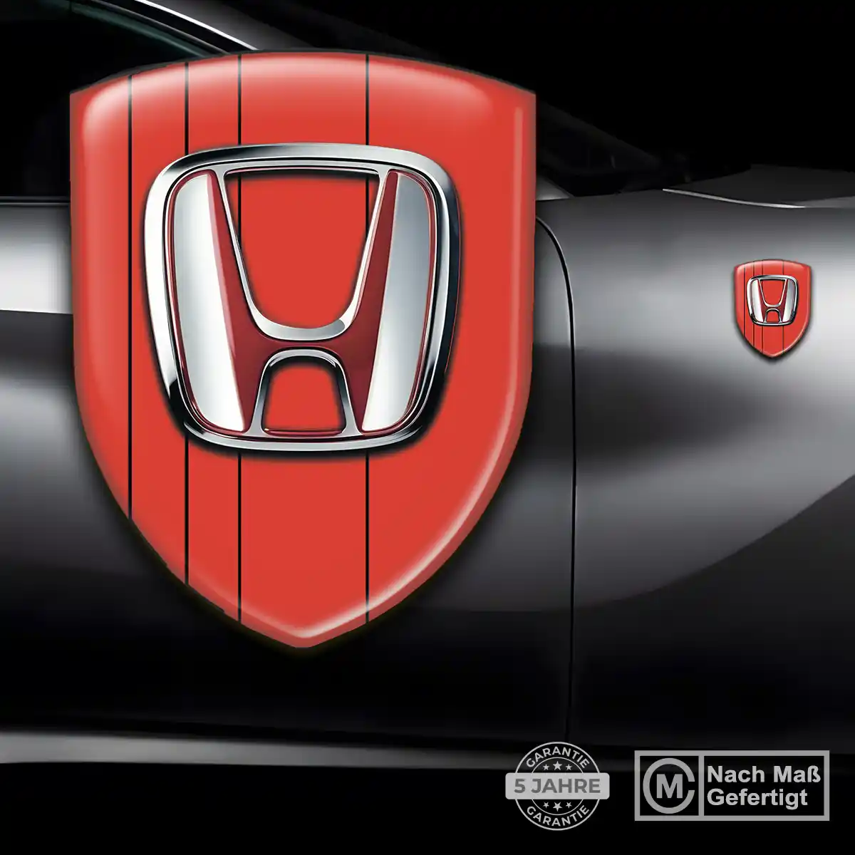 Honda Aufkleber Wappen Emblem Auto Premium-Edition