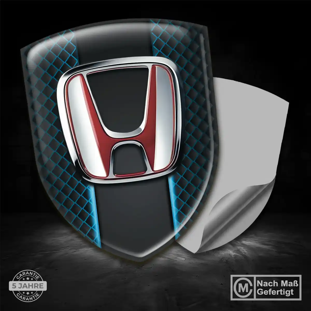 Honda Aufkleber Wappen Emblem Auto Stilvolles Design