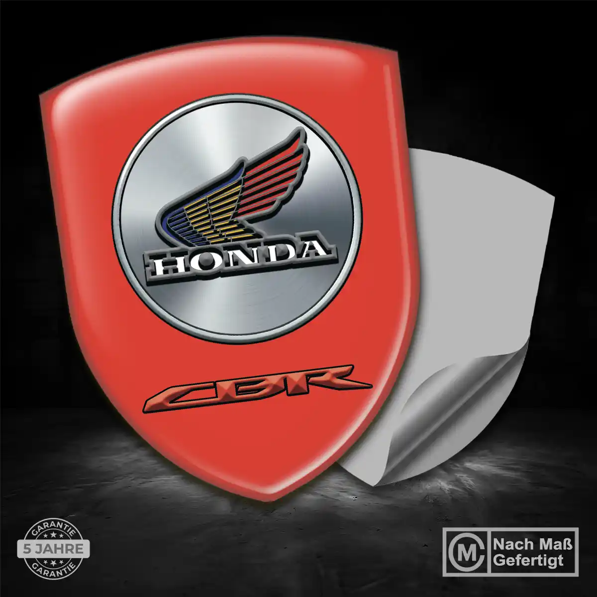 Honda Aufkleber Wappen Emblem Edles Design