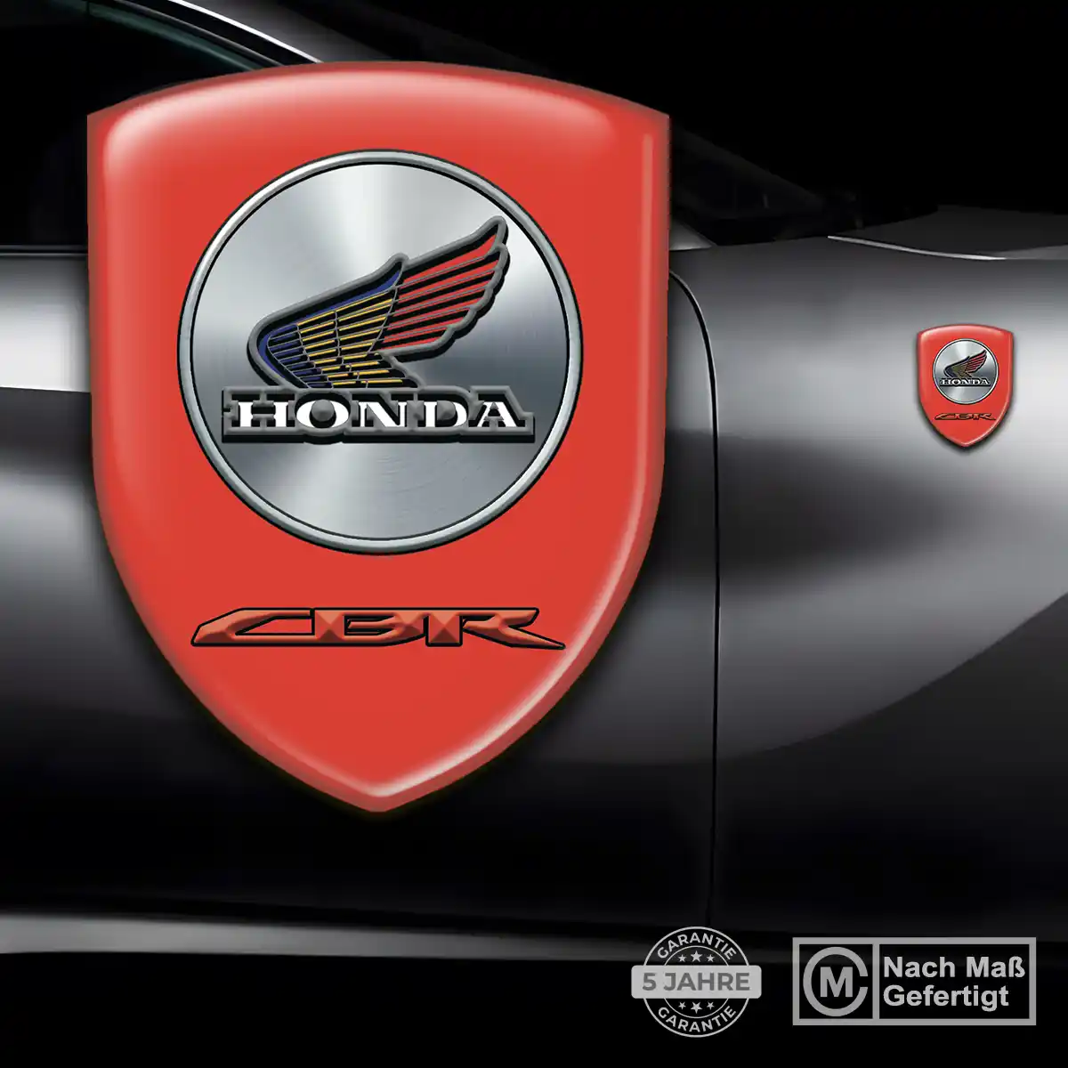 Honda Aufkleber Wappen Emblem Edles Design