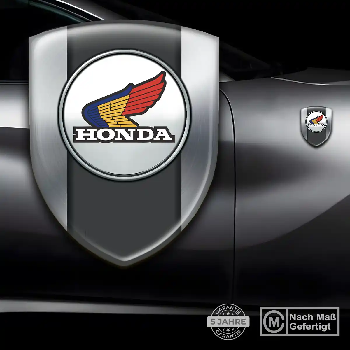 Honda Aufkleber Wappen Emblem Elegantes Design
