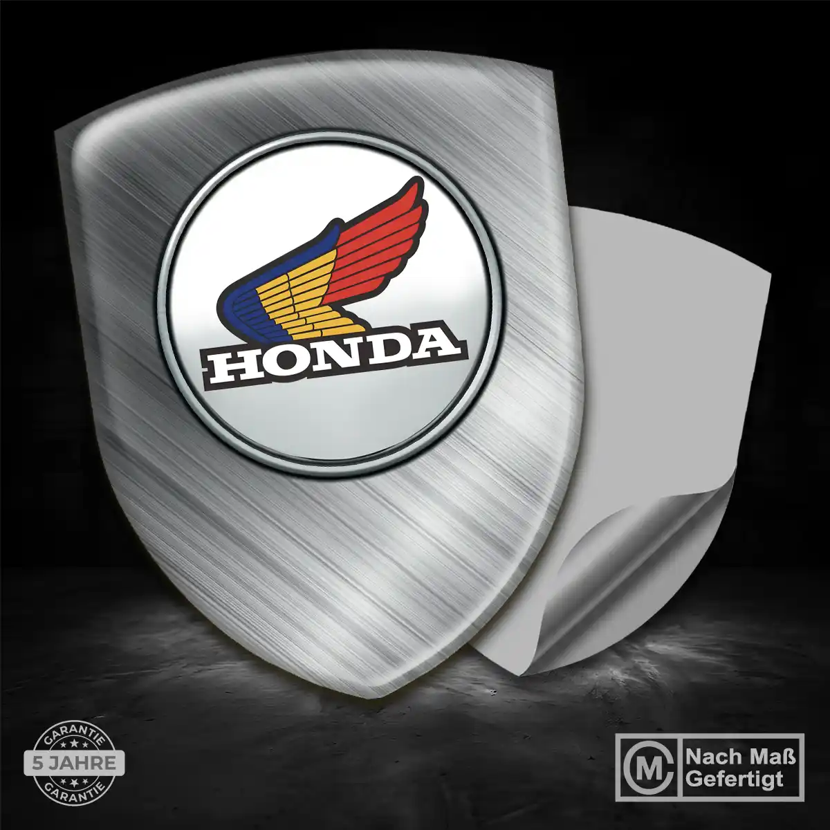 Honda Aufkleber Wappen Emblem Hochwertiges Harz