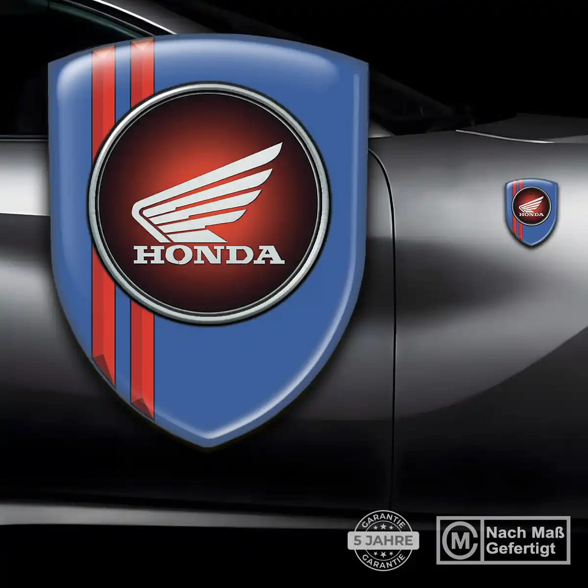 Honda Aufkleber Wappen Emblem Interieurdesign