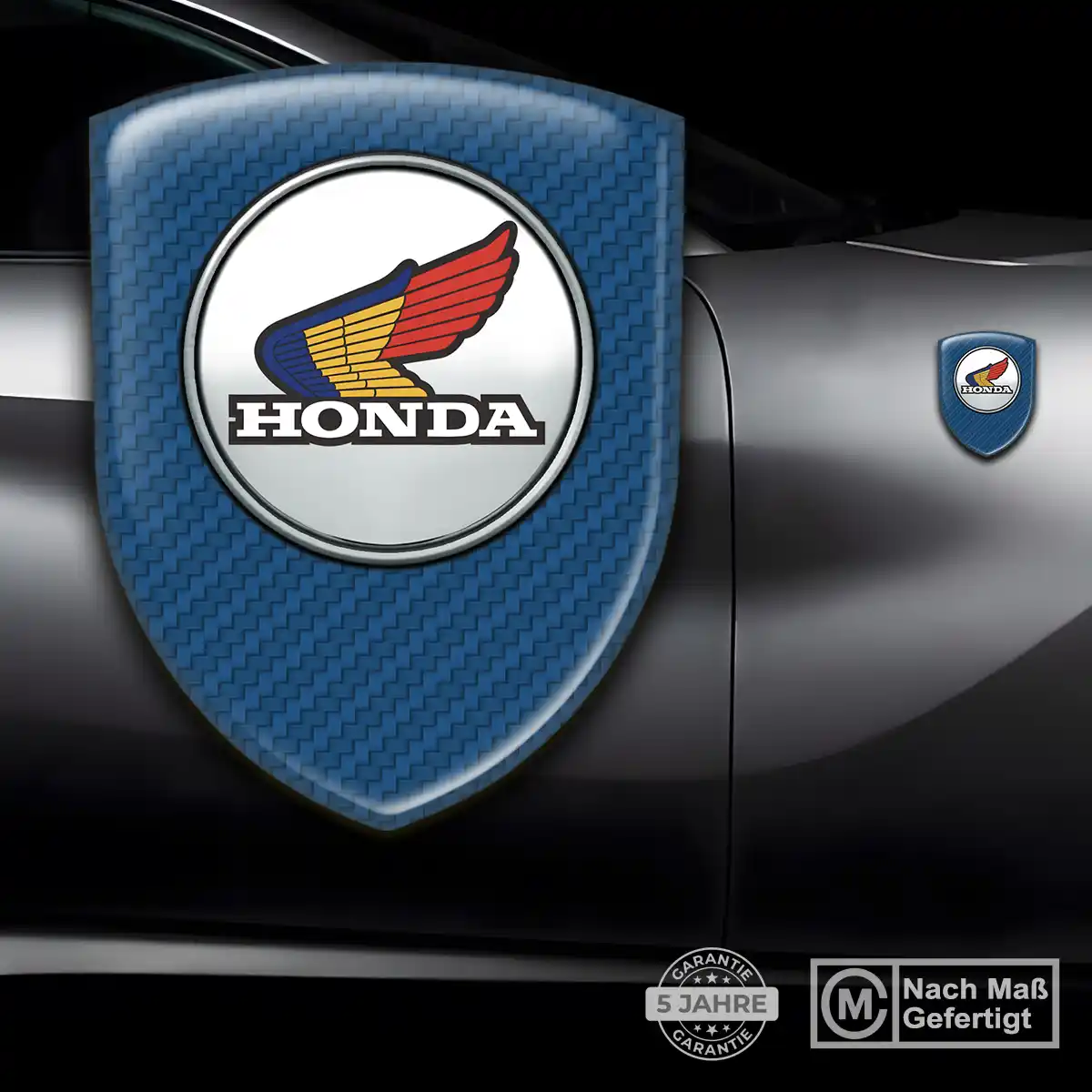 Honda Aufkleber Wappen Emblem Premium-Edition