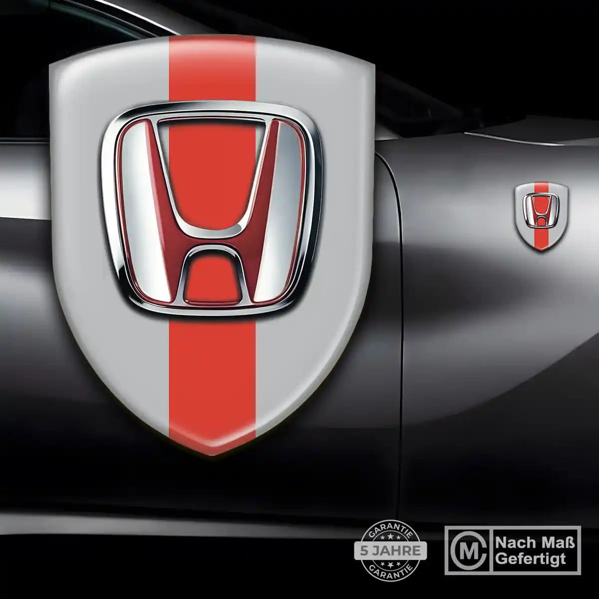 Honda Aufkleber Wappen Emblem Premiumqualität