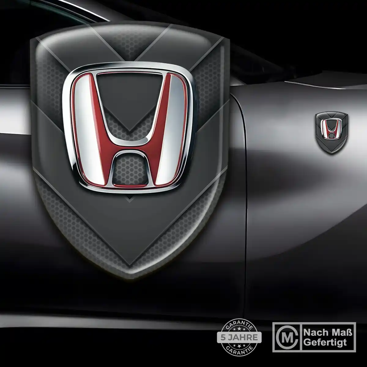 Honda Aufkleber Wappen Emblem Tuningfahrzeug