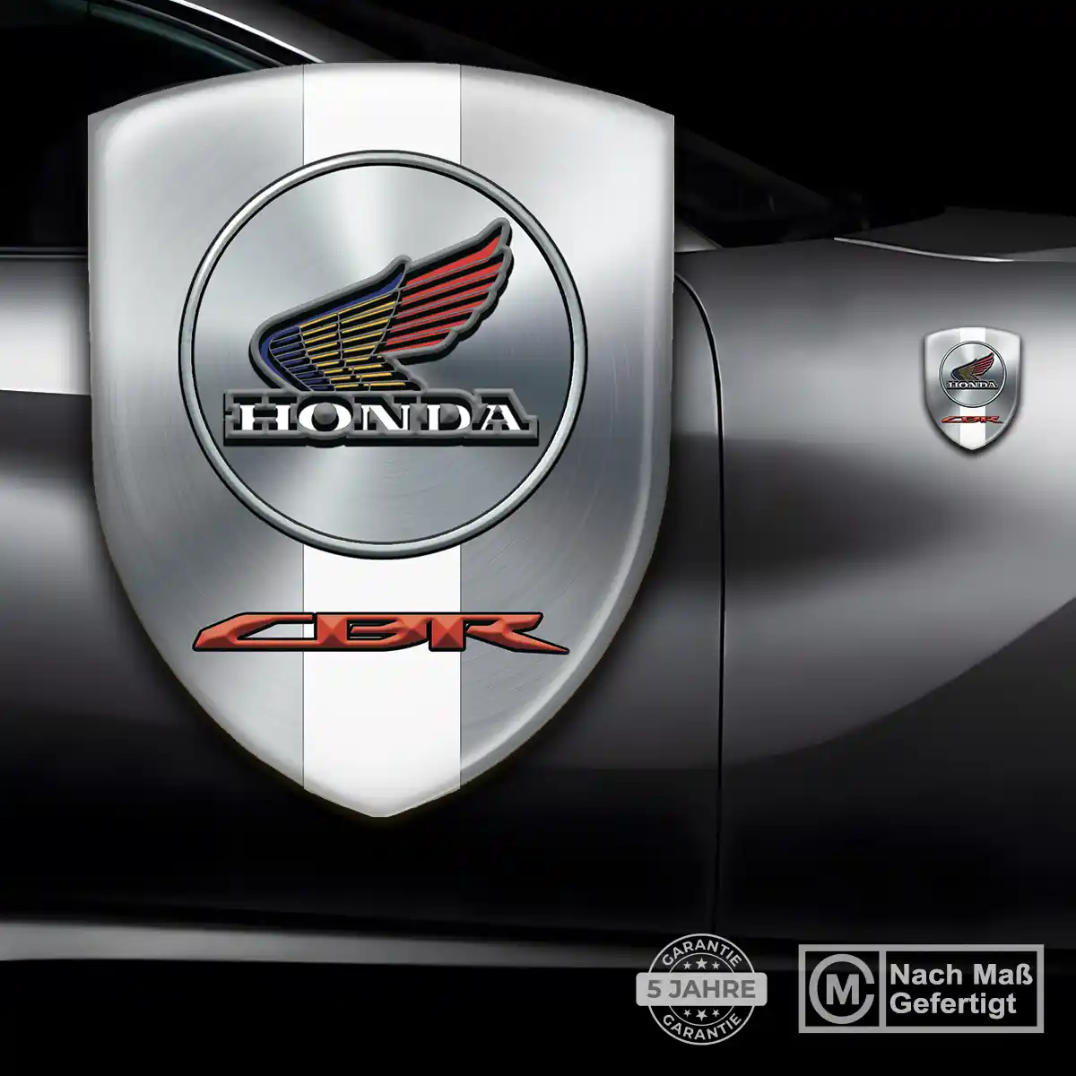 Honda Aufkleber Wappen Hochwertiges Harz