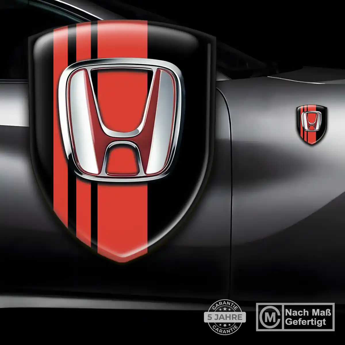 Honda Aufkleber Wappen Hohe Qualität