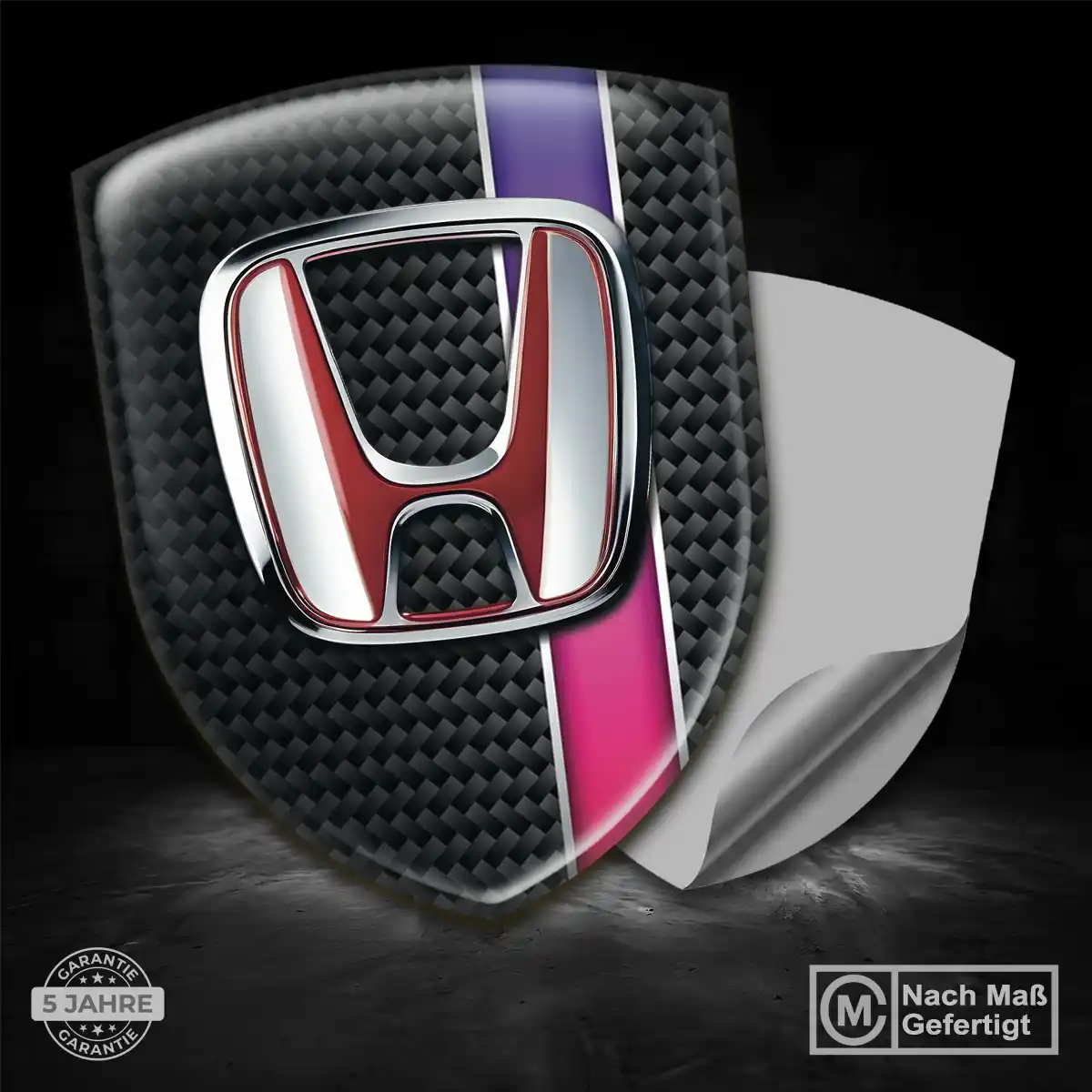 Honda Aufkleber Wappen Interieurdesign