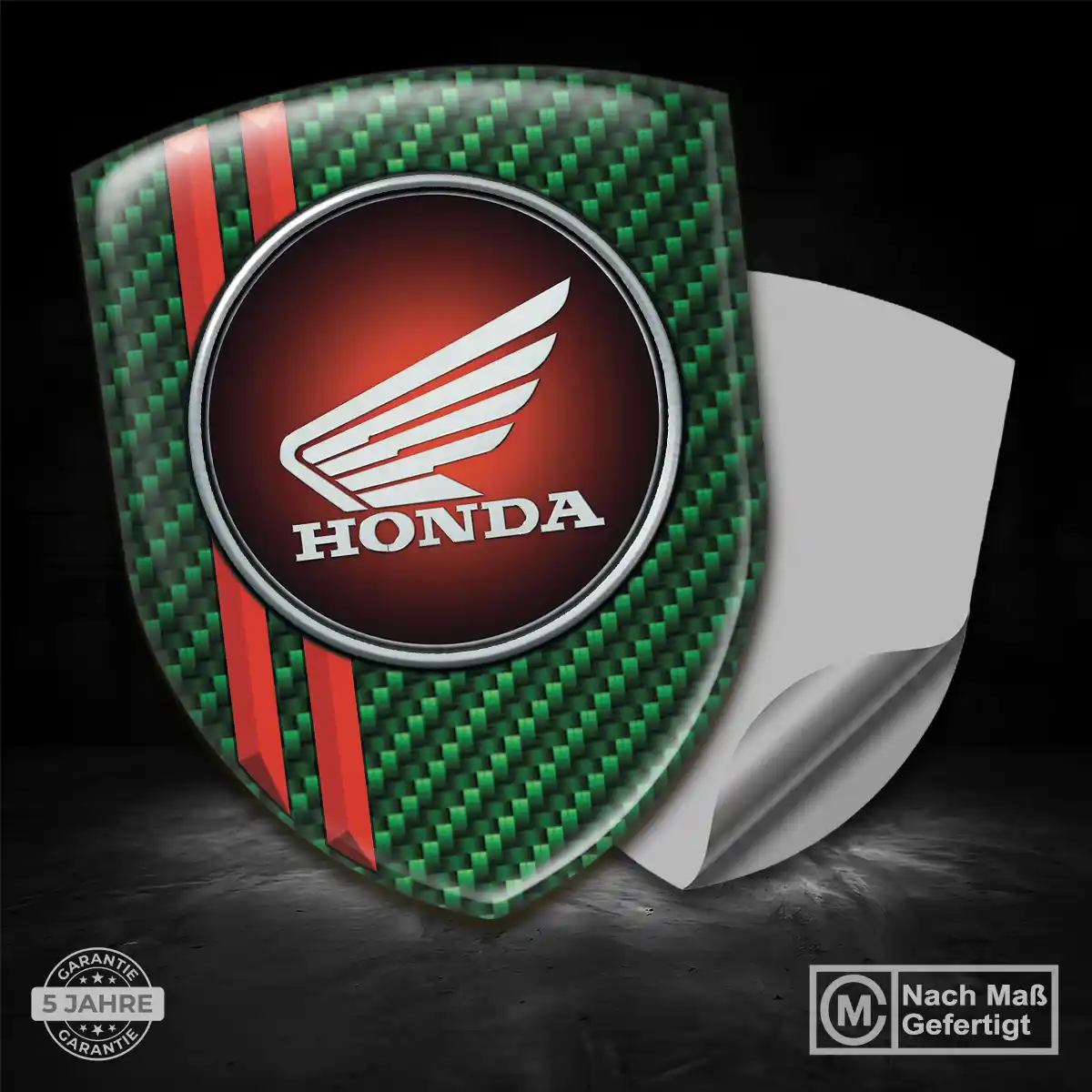 Honda Aufkleber Wappen Limitierte Auflage