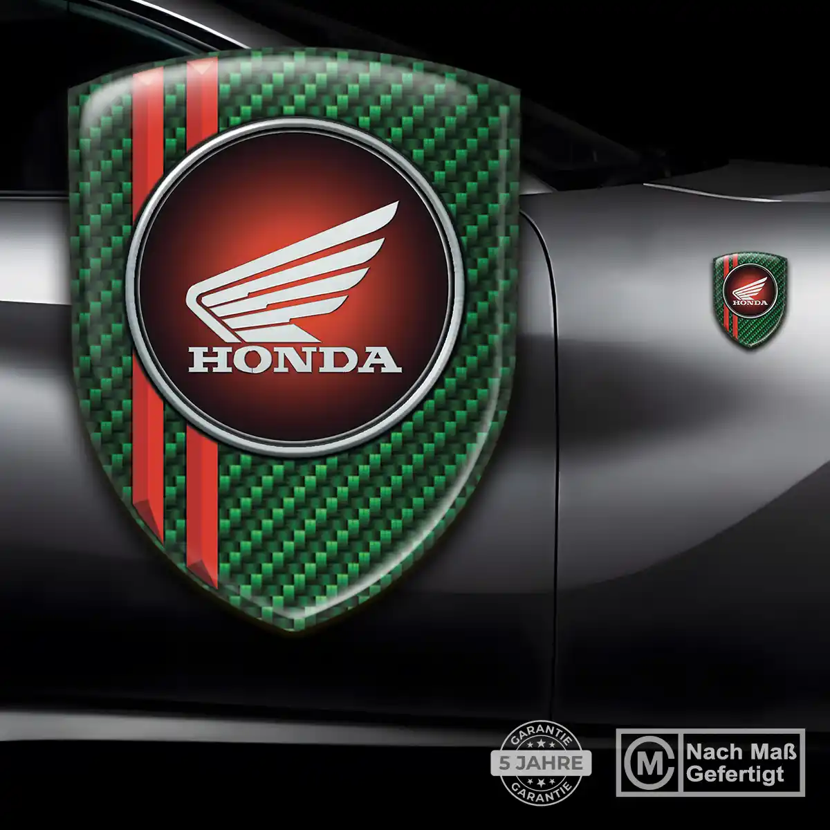 Honda Aufkleber Wappen Limitierte Auflage