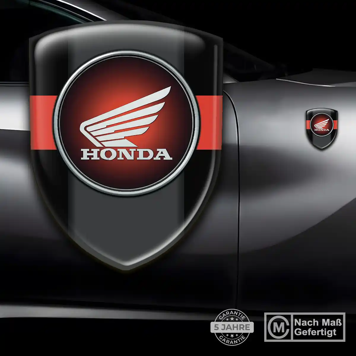 Honda Aufkleber Wappen Markenedition