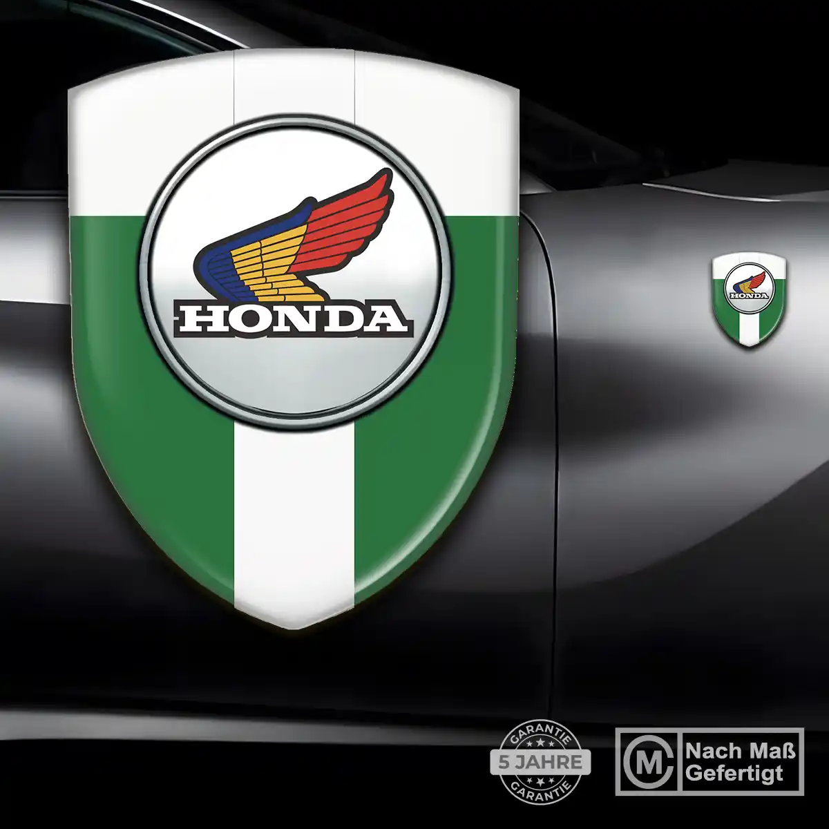 Honda Aufkleber Wappen Premiumqualität