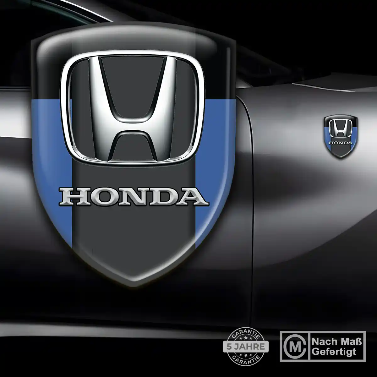 Honda Aufkleber Wappen Stilvolles Design
