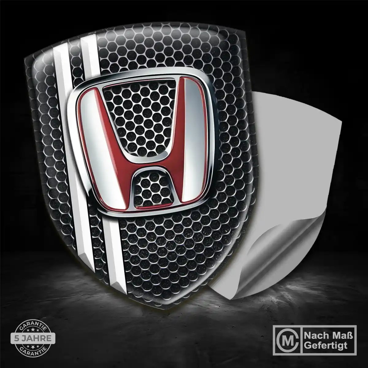 Honda Aufkleber Wappen Tuningfahrzeug