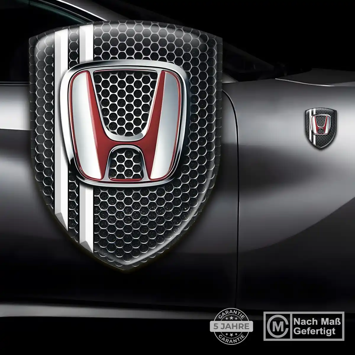 Honda Aufkleber Wappen Tuningfahrzeug