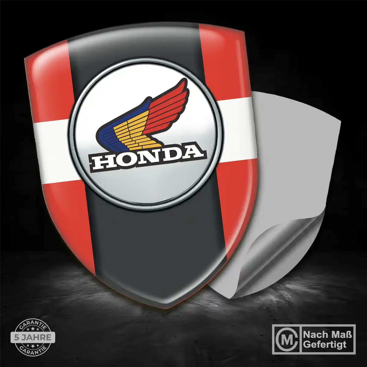 Honda Emblem Aufkleber Ausdrucksstarkes Design