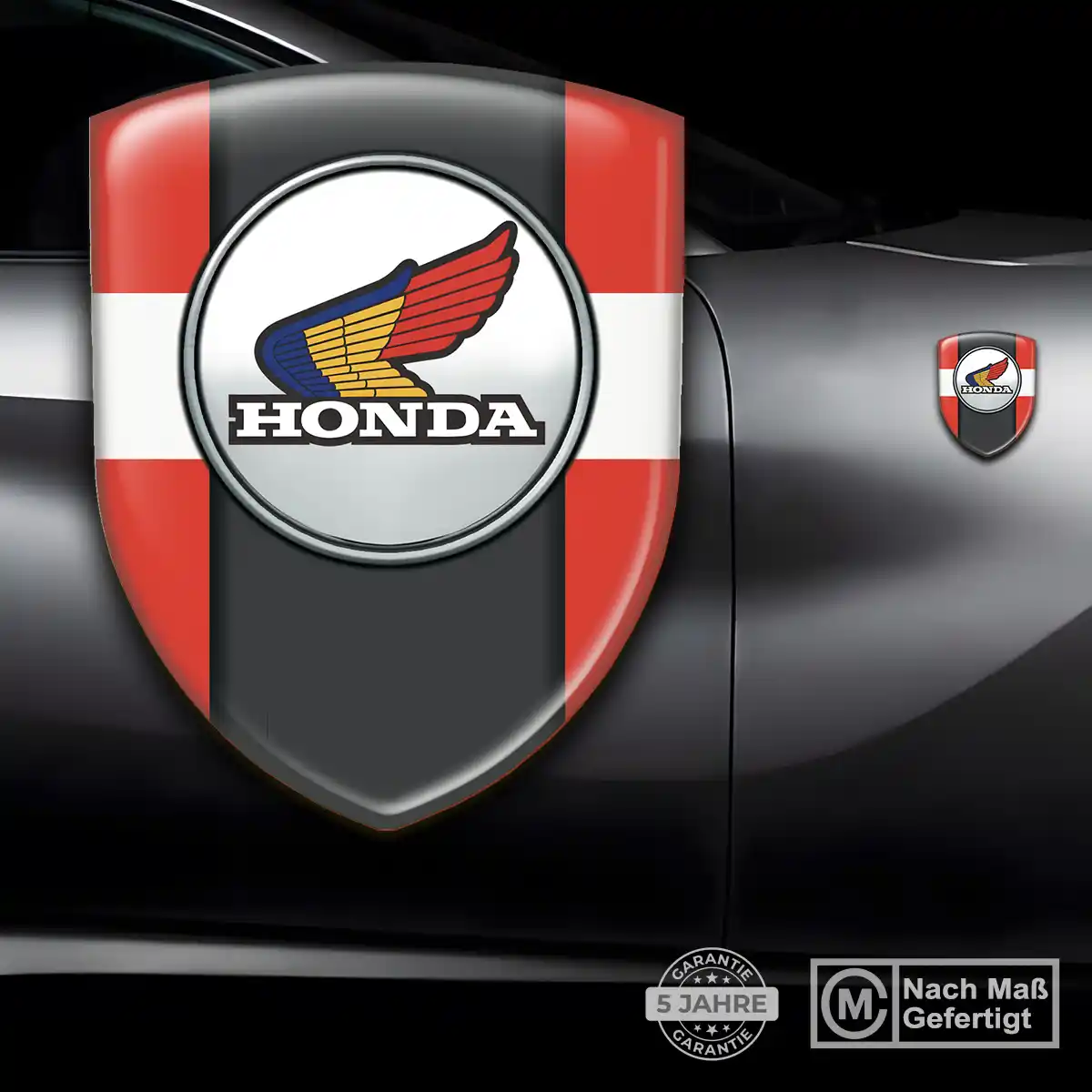 Honda Emblem Aufkleber Ausdrucksstarkes Design