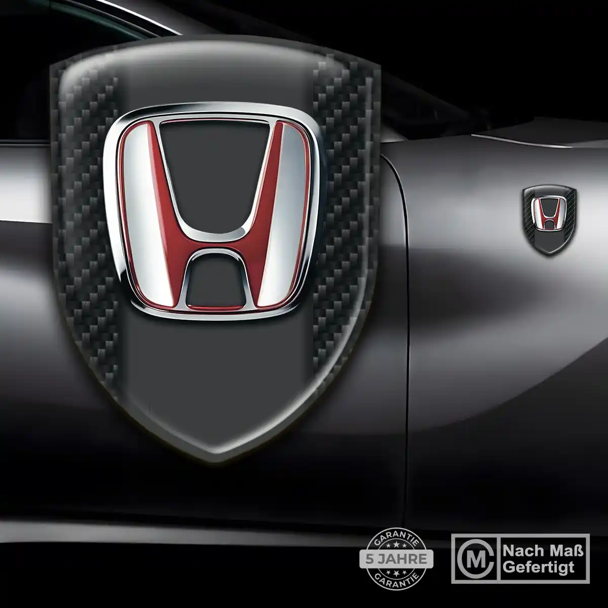 Honda Emblem Aufkleber Auto Exterieurdesign